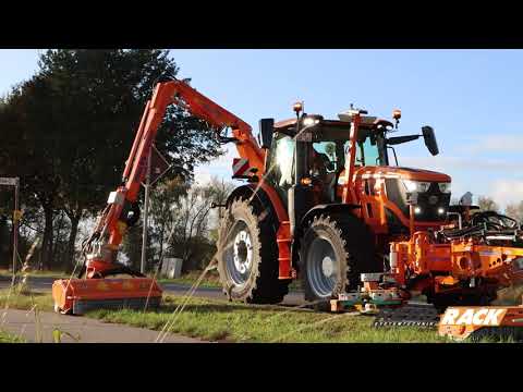 Effiziente Straßenunterhaltung mit dem REBO Rack 6R 185