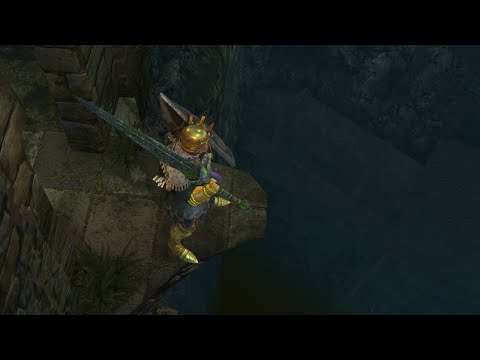 Falling from Firelink Shrine directly to Blighttown
