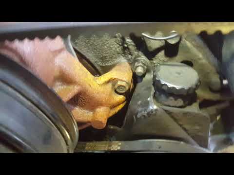 Demonstrating belts and pulleys on a stock Chevy 350
