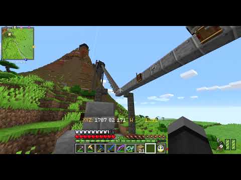 The Create mod is pretty fun