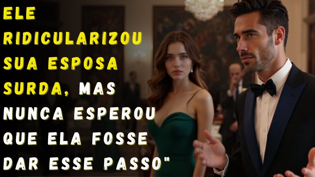 Milionário Faz Piada Cruel com Sua Esposa Surda, Mas Ela Surpreende com Uma Atitude Inesperada"