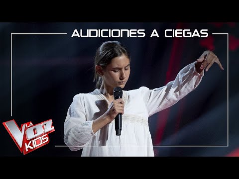 Lucía Aliaño canta 'Pena, penita, pena' | Audiciones a ciegas | La Voz Kids Antena 3 2022