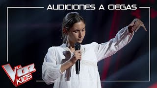 Lucía Aliaño canta &#39;Pena, penita, pena&#39; | Audiciones a ciegas | La Voz Kids Antena 3 2022