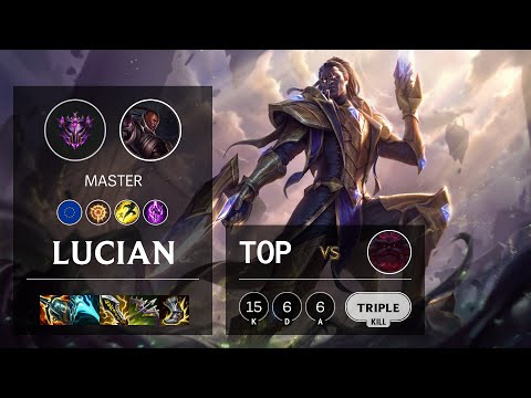 Lucian Top vs Ornn - EUW Master Patch 11.2