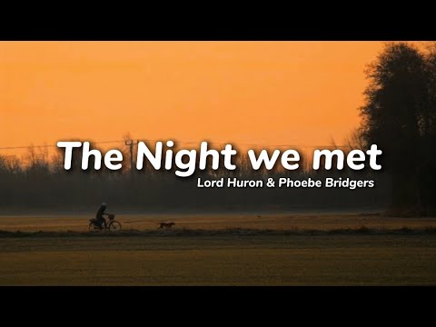 The Night We Met - Lord Huron & Phoebe Bridgers (Lyrics)