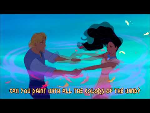 Pocahontas - Colors of the Wind - Lyrics