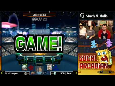SOCAL ARCADIAN 2 - Losers Semis ft. BCB | Tealz VS Bookkeeper
