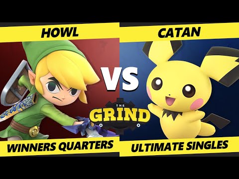 The Grind 127 Online Winners Quarters - Howl_J (Toon Link) Vs. Catan (Pichu) Smash Ultimate - SSBU