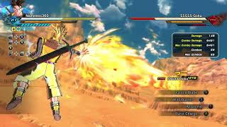 Dragon Ball Xenoverse 2 Combo : Wild Circle Flash
