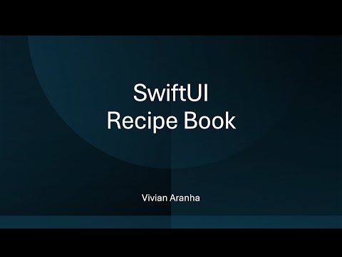 Learn SwiftUI through Projects: Recipe Book App