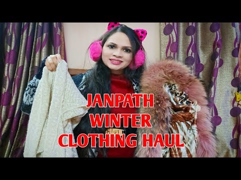 Janpath Haul 2018 | Shopping in Delhi | Janpath market | Street shopping haul | winter haul