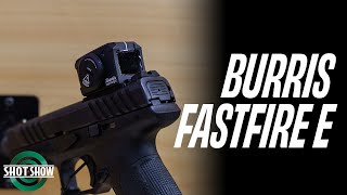 Video: Burris Fastfire E 1x22 3.5 MOA Red Dot Reflexsikte