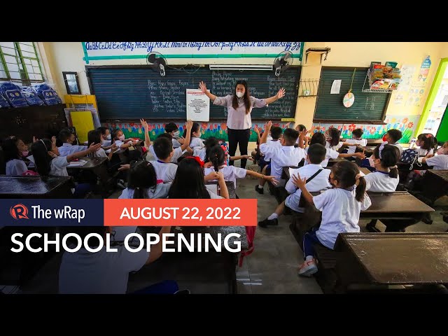 After 2 years of distance learning, PH schools return to face-to-face classes