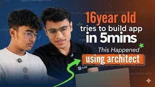 This 16-Year Old build a Self-Study AI app in minutes with architect