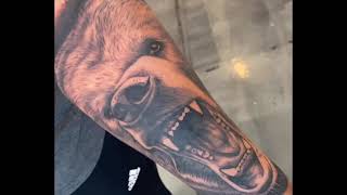 Timelapse Bear Tattoo