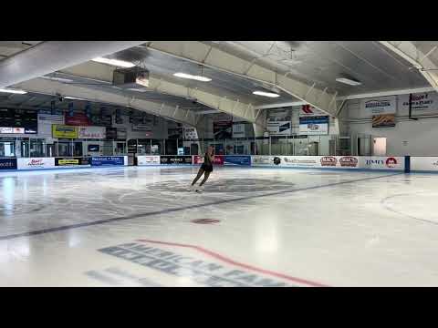 Victoria Courtney University of Minnesota Hockey Cheer Skill Audition Video