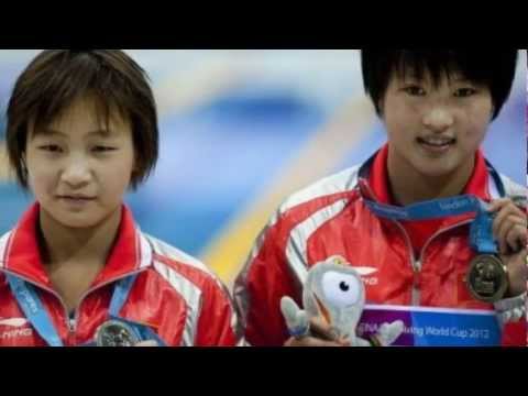 Minxia Wu and Zi He wins 3 Meter Diving