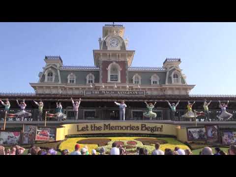 Magic Kingdom Welcome Show at Park Opening Walt Disney World HD 1080p