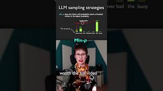 Min-p, the new kid on the LLM sampling block