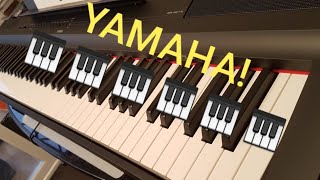Video thumbnail for Yamaha Digital Piano P-125 B Portable. Unbox Initial Thoughts by Topdog