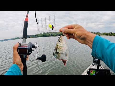 I Dropped Baits on an Old Submerged Dam | Tramspace R1 2000