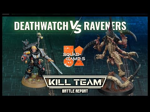 Deathwatch vs. Raveners  |  Kill Team Battle Report