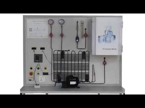 Analog refrigeration trainer, model name/number: dtc020