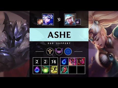 Ashe Support vs Janna - EUW Master Patch 25.21