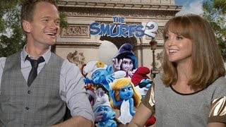 Neil Patrick Harris and Jayma Mays Talk 'The Smurfs 2'