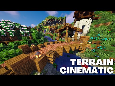 Minecraft: Mountain Terrain - Cinematic