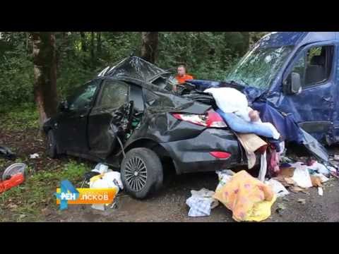 Новости Псков 01.08.2016 # ДТП под Островом