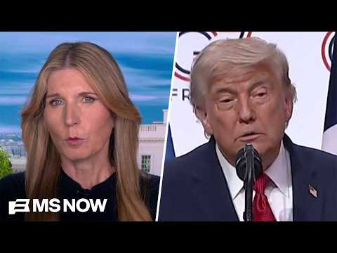 'Rambling, insulting his own Cabinet': Nicolle on TANKING Trump in denial, making a scene on stage