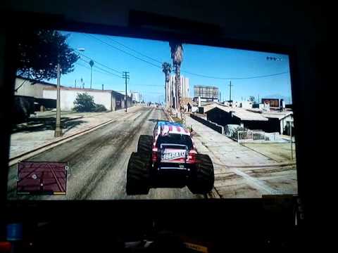 GTA 5 cop chase with a Monster Truck!!!!🚓