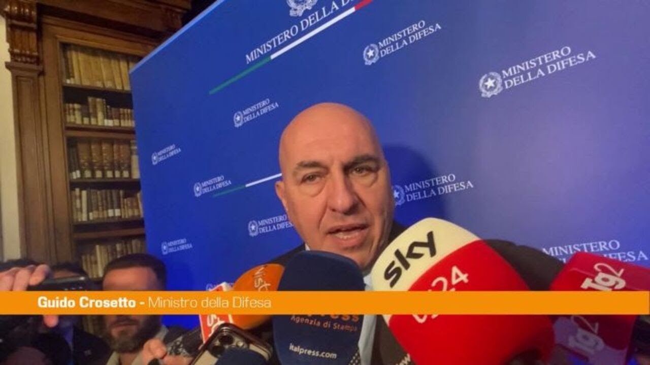 Crosetto "L'Italia ha il dovere di costruire una difesa da qualunque evenienza"