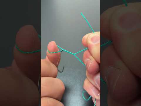 The simplest fishing knot