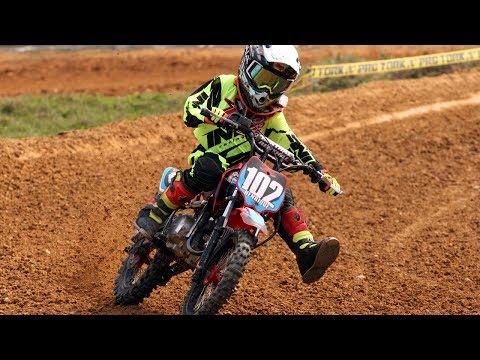 Henrique Grião #102 durante a 6a etapa da Copa Brasil de Velocross em Massaranduba SC