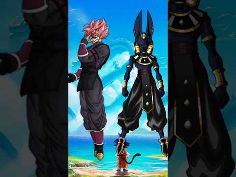 who is strongest💪🏻|sebas vs goku black|drgon ball🐉|#shorts #dbs