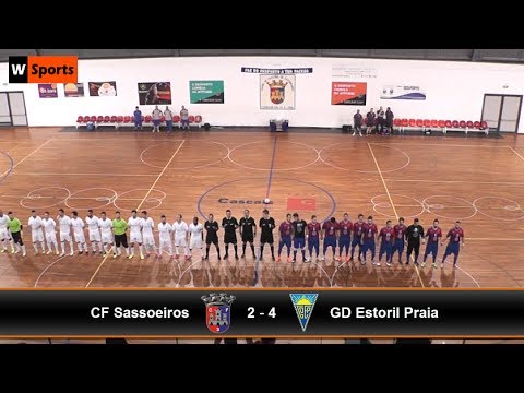 Futsal ● Golos ● CF Sassoeiros 2 - 4 GD Estoril Praia
