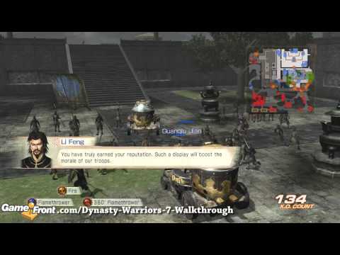 Dynasty Warriors 7 Walkthrough - PT 8 - Jin - Battle of Hefei Castle