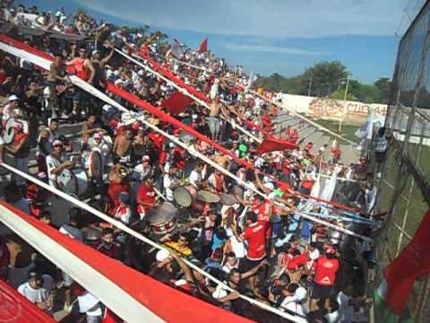 "Recibimiento Huracán las heras vs alianza s.Juan" Barra: La Banda Nº 1 • Club: Huracán Las Heras • País: Argentina