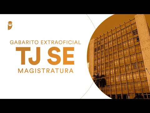 Gabarito Extraoficial: TJ SE (Magistratura)