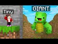 JJ TINY Vs Mikey GIANT Hide And Seek Challenge In Minecraft Maizen