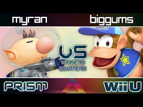 PRISM 113 - Myran (Olimar) vs. Biggums (Diddy Kong) - Winners Quarters - Smash Wii U