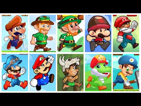 Game Overs Battle: Super Bino Go, Super Jake, Lep's World, Super Bin, Super Pino Go, Super Dino Go