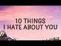 1 HOUR 10 Things I Hate About You Leah Kate Lyrics