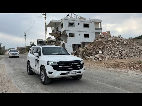 Video | UN Security Council delegation tours southern Lebanon border | AFP