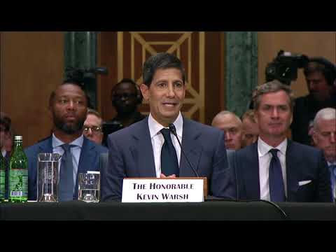 Rounds Questions Kevin Warsh During Senate Banking Committee Hearing on Federal Reserve Nomination