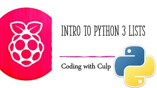 Intro to Python 3 Lists