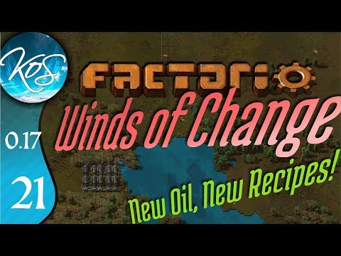 Factorio 0.17 Ep 21: BITER BULLDOZER - Winds of Change - Tutorial Let's Play, Gameplay