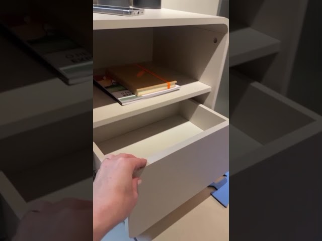 Mesa de Cabeceira Curve 1 Gaveta Carvalho Xingu - Completa Industria